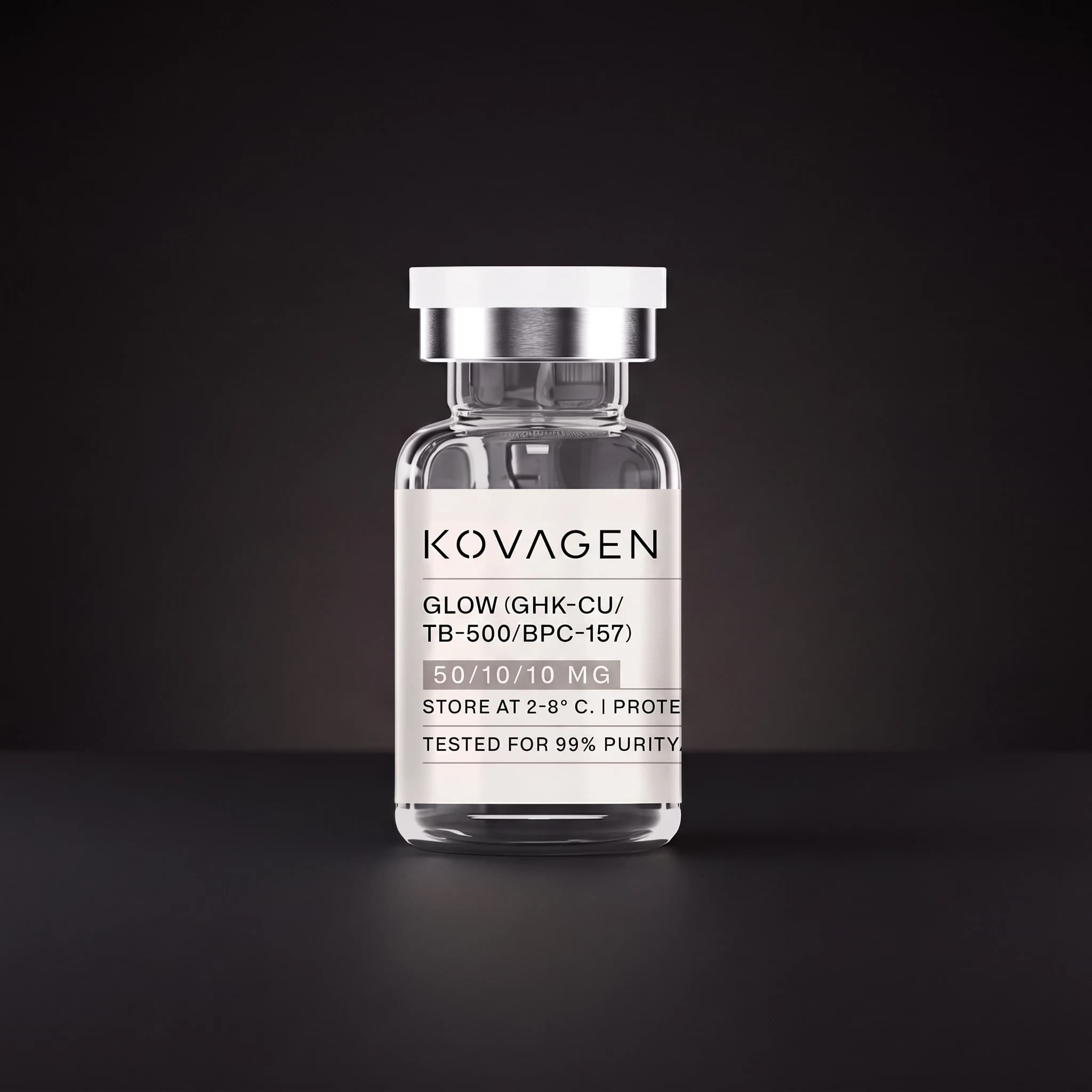 Kovagen Glow (GHK-Cu / TB-500 / BPC-157) 50/10/10 — 50/10/10mg