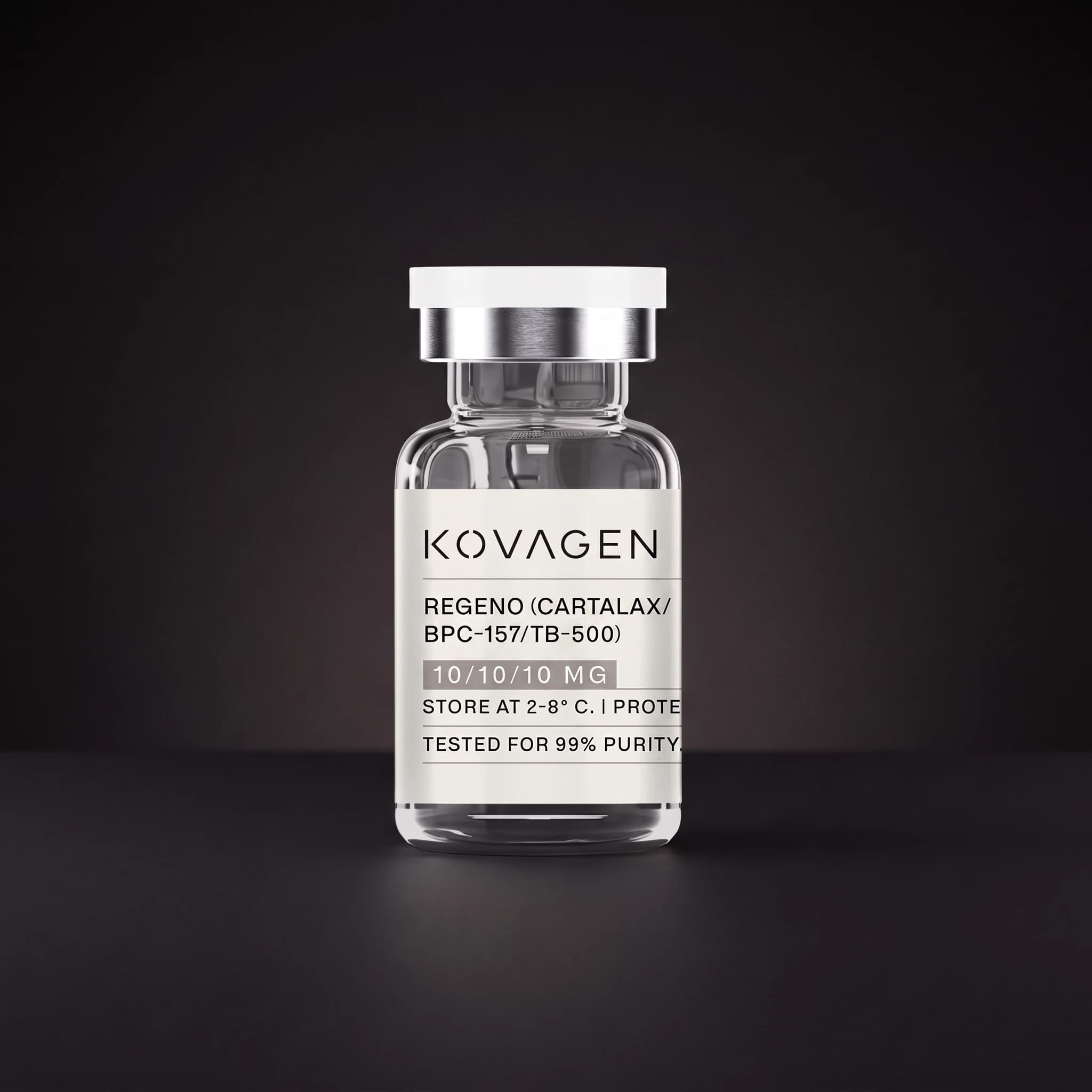 Kovagen Regeno (Cartalax / BPC-157 / TB-500) 10/10/10 — 10/10/10mg